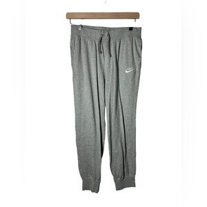 Nike Women’s Joggers Sweatpants Gray Small | Athletic Tapered Fit Lounge Pants